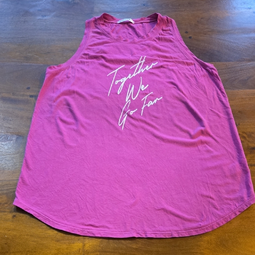 Peloton Hot Pink Racerback Tank Top Size XL